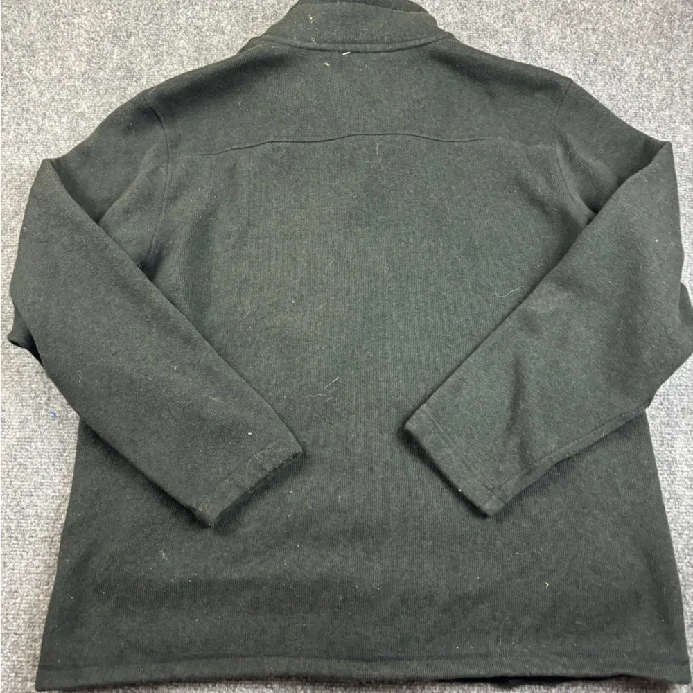 THE NORTH FACE Mens zip Sweater Fleece Jacket charcoal Grey size: XXL